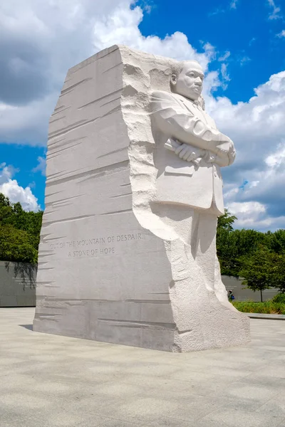 Martin Luther King Jr. Nemzeti Emlékmű Washingtonban. — Stock Fotó