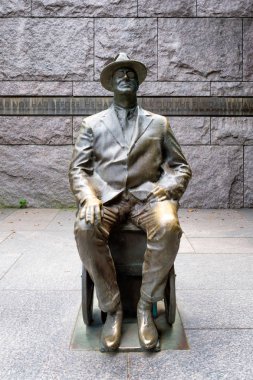 The Franklin Delano Roosevelt Memorial in Washington D.C. clipart