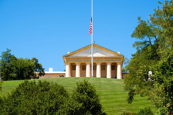 Az Arlington nemzeti temetőben, Virginia, Arlington House, — Stock Fotó