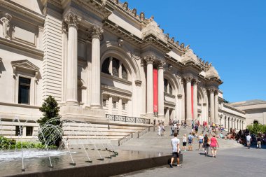 The Metropolitan Museum of Art in New York City clipart