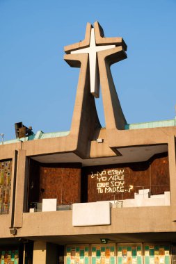 Our Lady of Guadalupe Mexico City'de Bazilikası detay