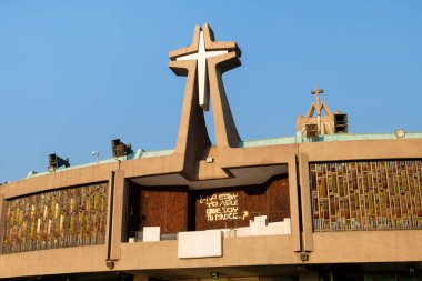 Our Lady of Guadalupe Mexico City'de Bazilikası detay