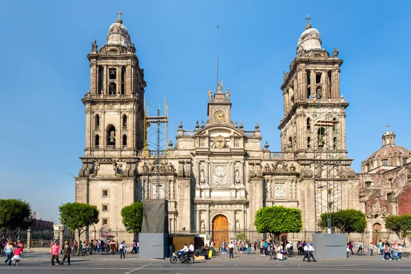 De Metropolitan Cathedral van Mexico-stad — Stockfoto