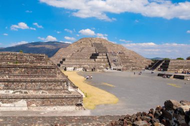 Piramitler, Teotihuacan, Meksika'da bir önemli arkeolojik sitesi