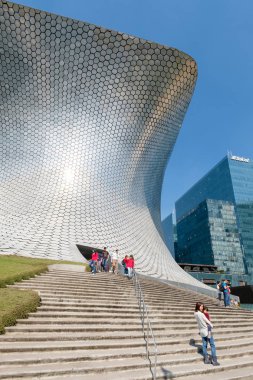 Mexico City sanat modern Soumaya Müzesi