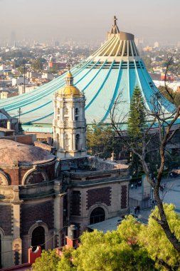 Our Lady Guadalupe Mexico City'deki Tepeyac Tepesi'nden Bazilikası
