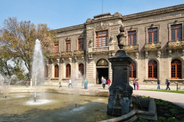 Chapultepec Castle, home of the National History Museum in Mexico City clipart