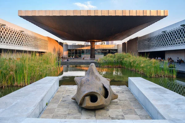 The National Museum of Anthropology in Mexico City — Stock Photo, Image