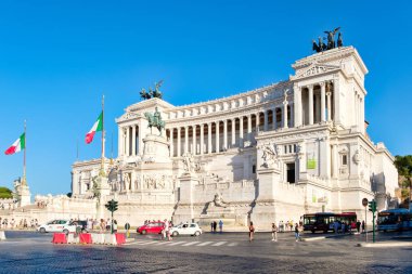 Vittorio Emanuele II Merkezi Roma'daki Anıtı