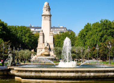 Plaza de Espana veya merkezi Madrid İspanya Meydanı