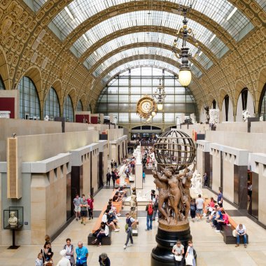 Ziyaretçi Musee d'Orsay Paris