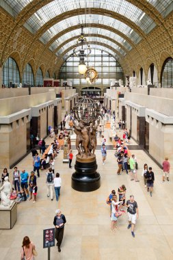Ziyaretçi Musee d'Orsay Paris