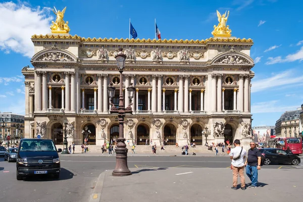 De Parijse Opera of het Palais Garnier in het centrum van Parijs — Stockfoto