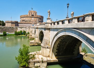 Castel Sant Angelo ve Ponte Sant Angelo Roma