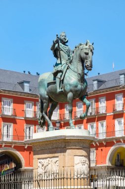 Plaza Mayor, Madrid tarihi bir meydanda