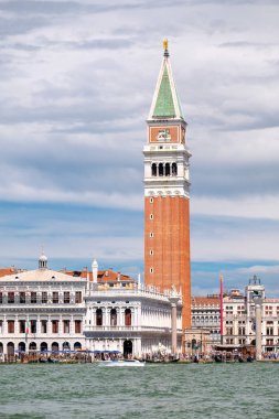 Venedik Canal Grande'ye Marnixkade Saint Marks'ın Meydanı