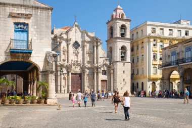 Katedral Meydanı Eski Havana'da