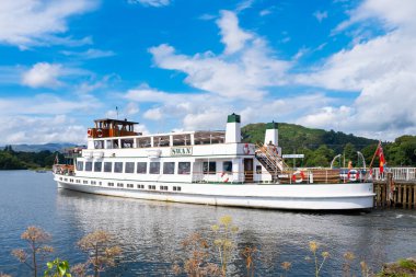 Geleneksel Windermere göl teknesi 