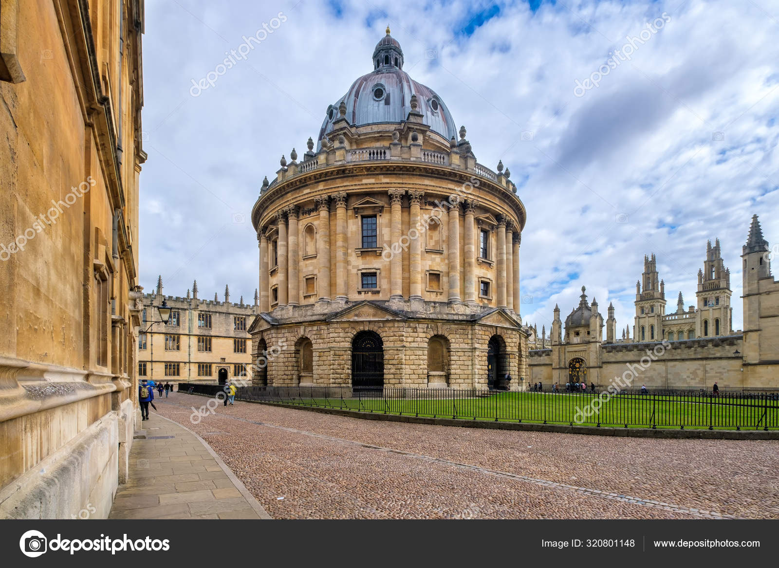 The famous University of Oxford in England Stock Editorial Photo