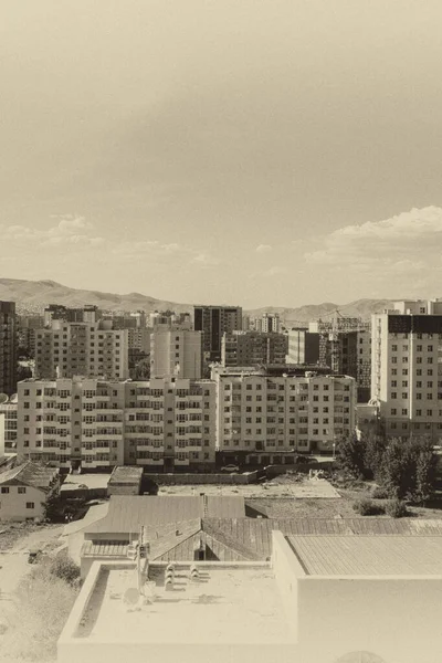 Luchtfoto Van Ulaanbaatar Hoofdstad Van Mongolië Circa Juni 2019 — Stockfoto