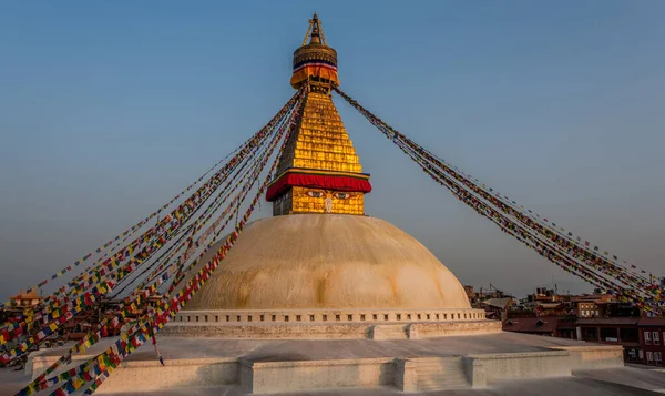 Kathmandu Непал Листопада Boudhanath Stupa Листопада 2013 Року Катманду Непал — стокове фото