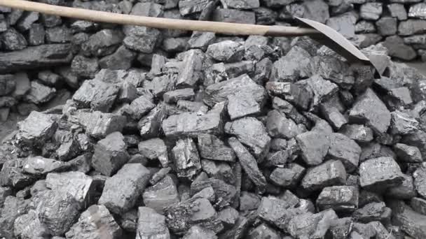 Carbón Mercado Carbón Mazar Sharif Norte Afganistán 2018 — Vídeos de Stock