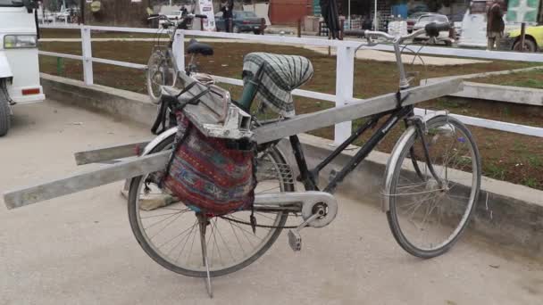Ποδήλατο Στο Mazar Sharif Βόρειο Αφγανιστάν 2018 — Αρχείο Βίντεο