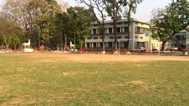 Bangladeş Başkenti Muhammed Dhaka Daki Dhaka Residential Model College Kampüsü — Stok video