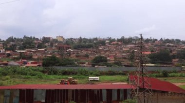 Doğu Afrika, Ruanda 'nın başkenti Kigali' nin Kimihurura ilçesi, yaklaşık Mart 2019.