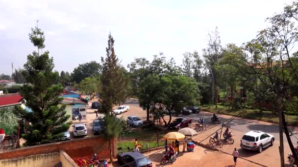 Edifici Nel Distretto Kicukiro Kigali Capitale Del Ruanda Africa Orientale — Video Stock