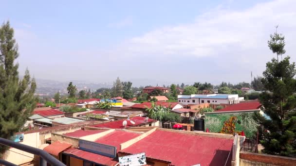 Здания Районе Кикукиро Кигали Столице Руанды Восточная Африка Около Марта — стоковое видео