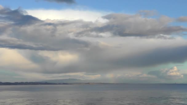 Santa Cruz Pleasure Point Der Nördlichen Monterey Bay Santa Cruz — Stockvideo