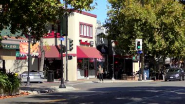 Castro Caddesi, Mountain View, California, Usa, Ekim 2018.