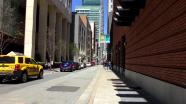 San Francisco, California, Usa 'daki sokak sahnesi, Haziran 2018 dolaylarında.