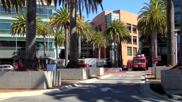 Edifici Del Googleplex Complesso Centrale Google Sua Società Madre Alphabet — Video Stock