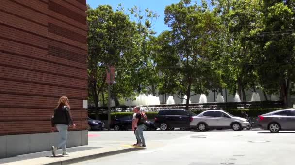 Вулична Сцена Сан Франциско Каліфорнія Уса Близько Червня 2018 Року — стокове відео
