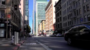 San Francisco, California, Usa 'daki sokak sahnesi, Haziran 2018 dolaylarında.