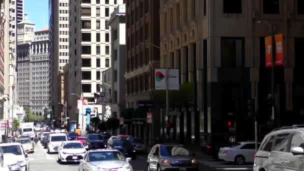 Escena Callejera San Francisco California Alrededor Junio 2018 — Vídeos de Stock