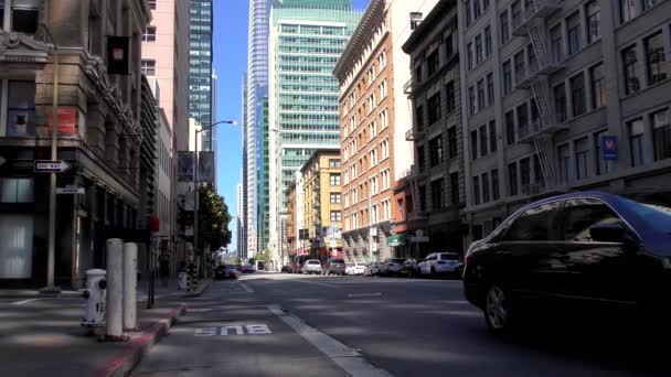 Scène Rue San Francisco Californie États Unis Vers Juin 2018 — Video