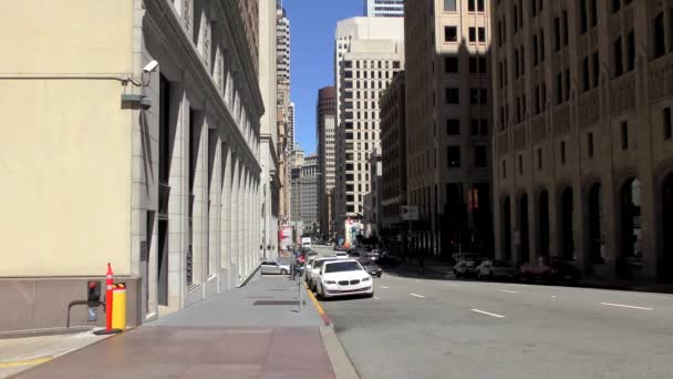 Scène Rue San Francisco Californie États Unis Vers Juin 2018 — Video