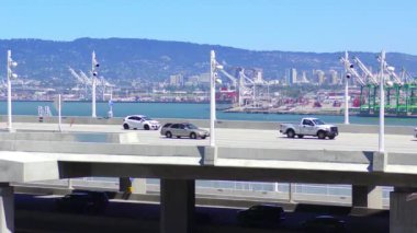 San Francisco, Kaliforniya 'daki Bay Köprüsü, Usa, yaklaşık Mayıs 2017
