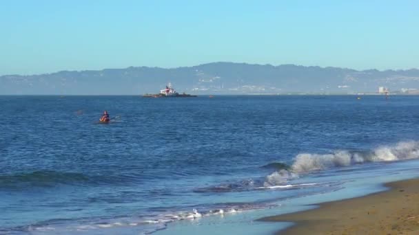 Utsikt Från Chrissy Field San Francisco Kalifornien Usa 2017 — Stockvideo