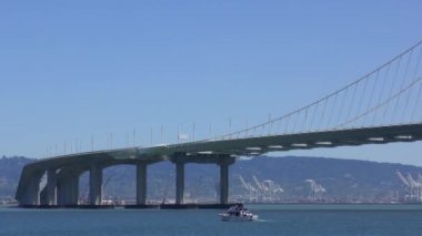 San Francisco, Kaliforniya 'daki Bay Köprüsü, Usa, yaklaşık Mayıs 2017