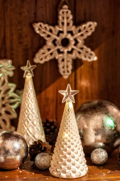 Décoration Noël Pour Saison Avent — Photo