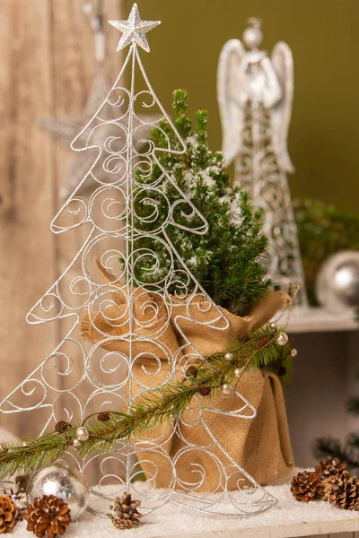 Décoration Noël Pour Saison Avent — Photo