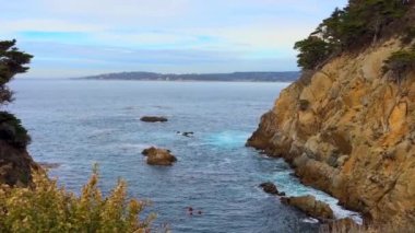 Doğal Rezerv Noktası Lobos, Kaliforniya 'da bir yerlerde doğa manzarasının muhteşem görüntüleri.