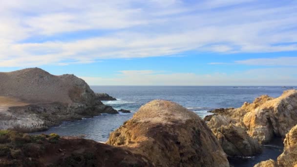 Tichý Oceán Point Lobos State Natural Reserve Kalifornie Spojené Státy — Stock video