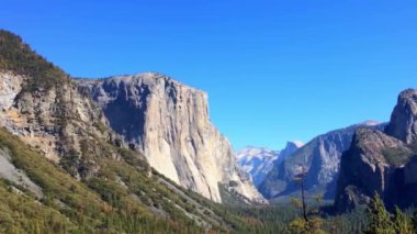 Ulusal Park, Kaliforniya 'daki Yosemite Vadisi' nde Tünel Manzarası 