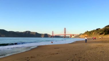 Golden Gate Köprüsü Baker Sahili, San Francisco, California, Usa, 2018