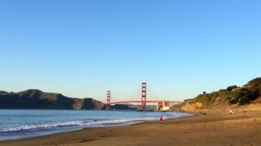 Golden Gate Köprüsü Baker Sahili, San Francisco, California, Usa, 2015